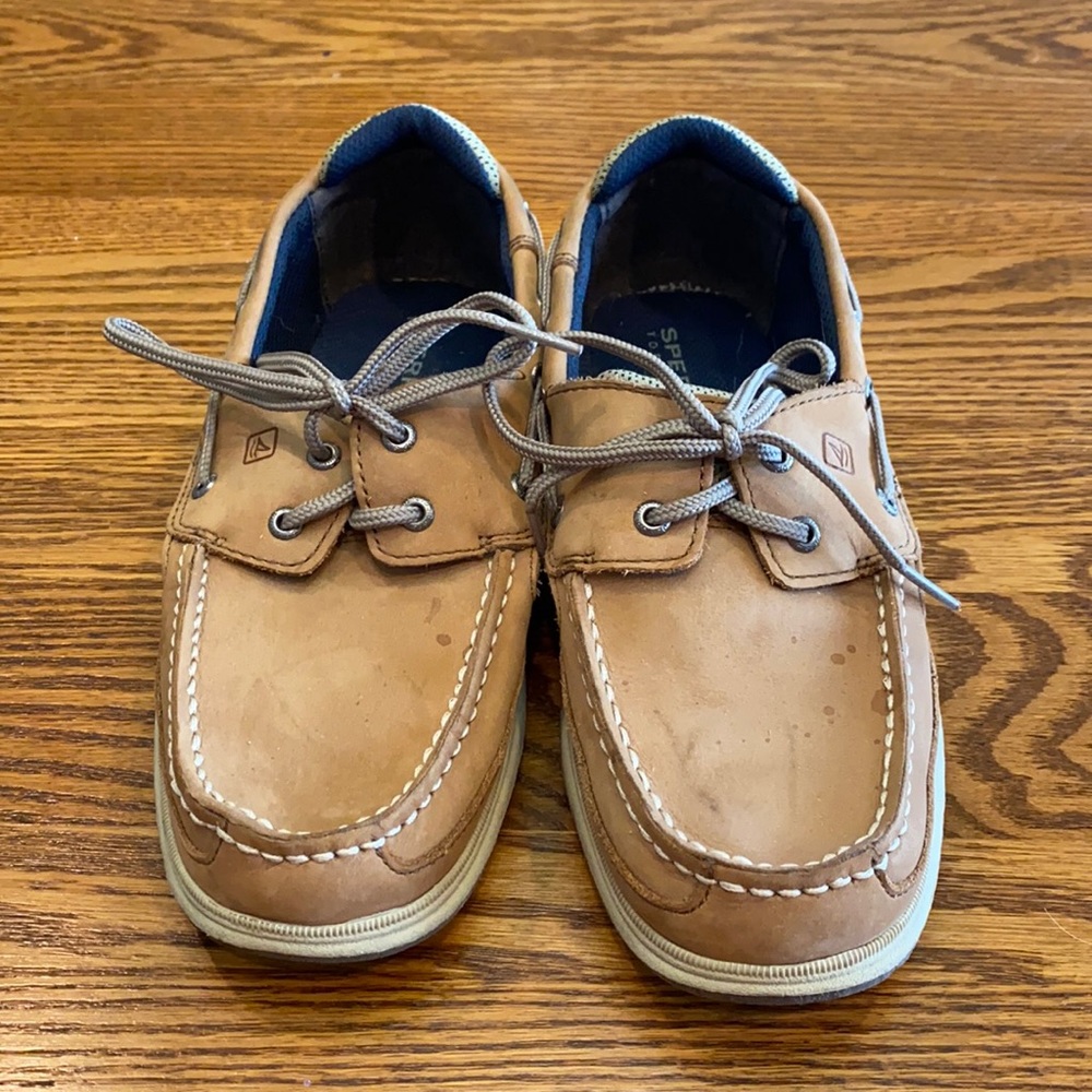 Sperry top-sider Lanyard authentic boat shoe- kids
